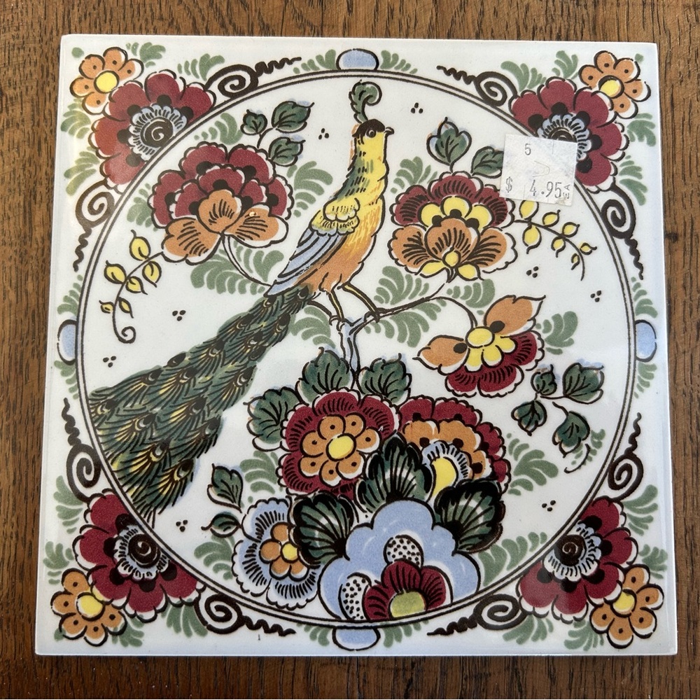 Delft Hand Painted in Holland Tile